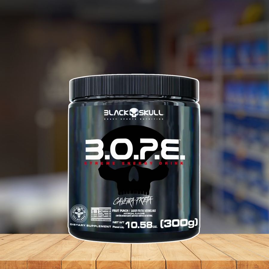 PRÉ TREINO BOPE LIMÃO 300G BLACK SULL