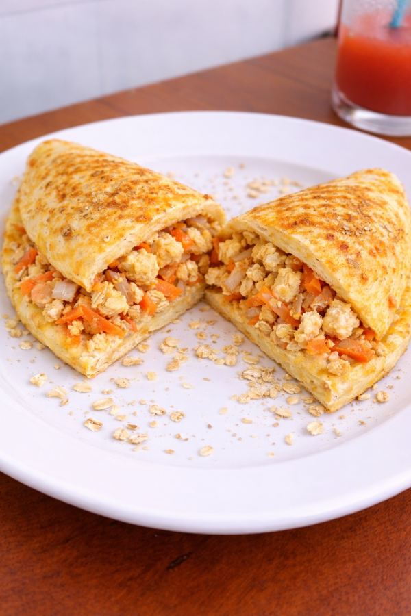 Omelete pré-Treino